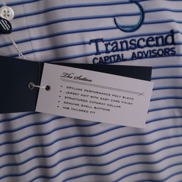 Holderness & Bourne The Sutton Men's L Tailored Performance Golf Polo Shirt NEW - Picture 3 of 8